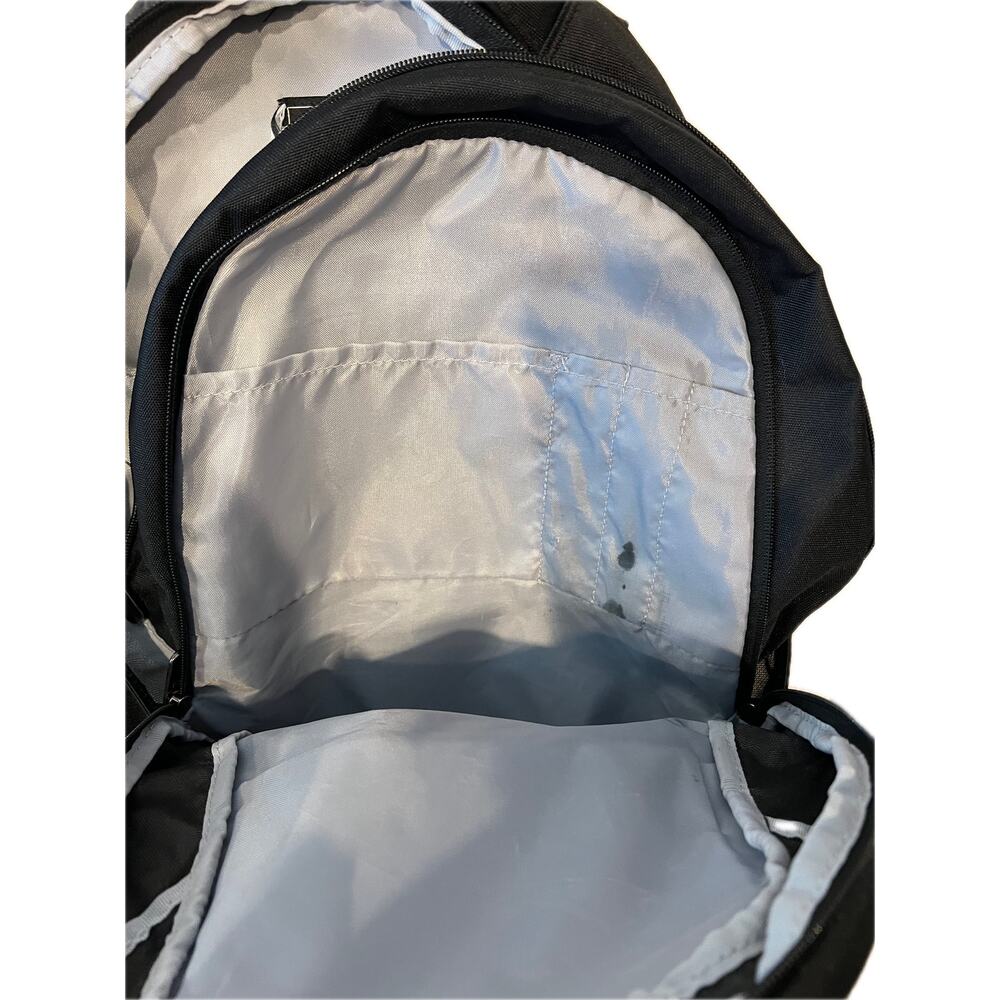 Under Armour Black Silver Hustle 5.0 Backpack - Picture 3 of 4
